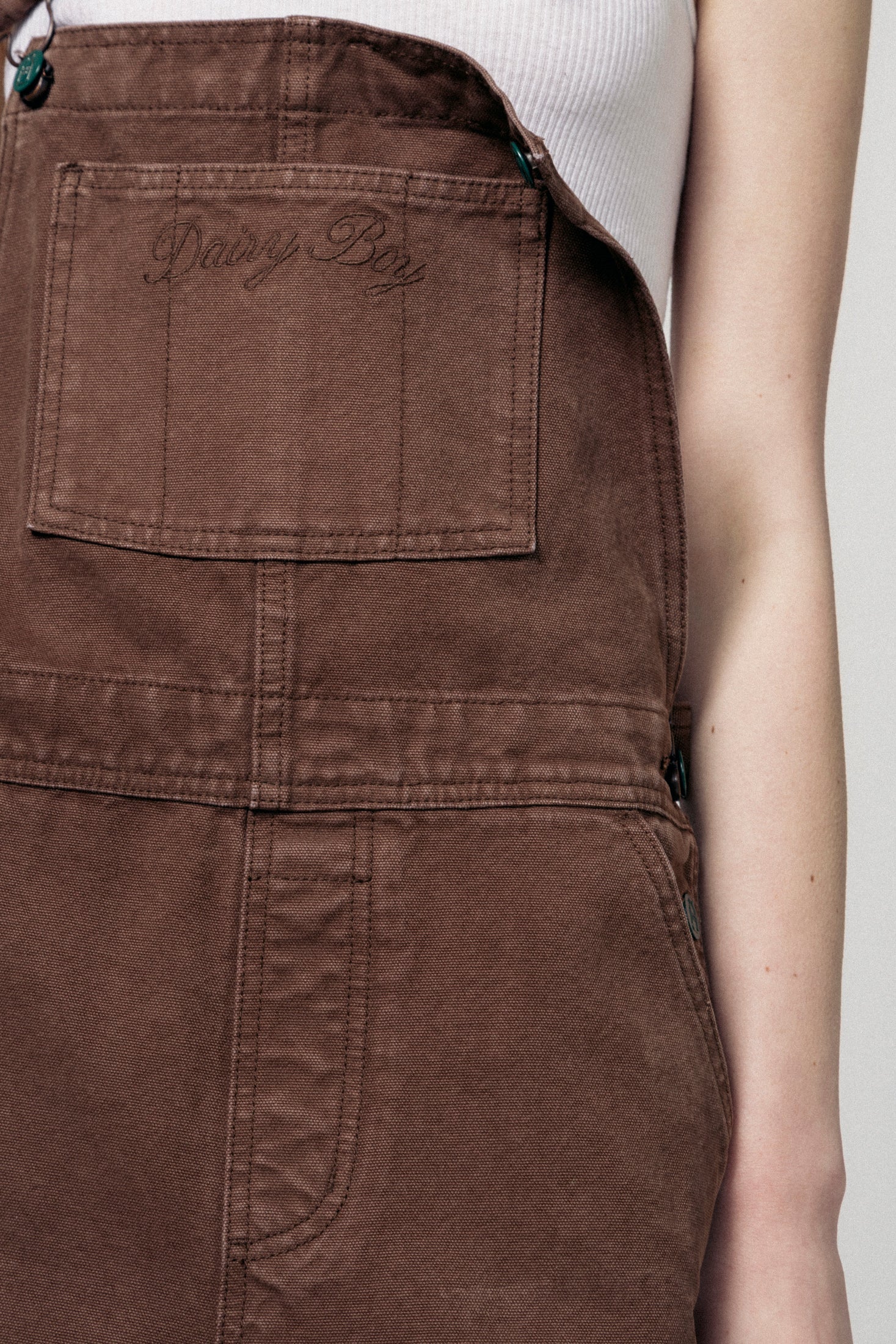The Farm Overalls - Chestnut