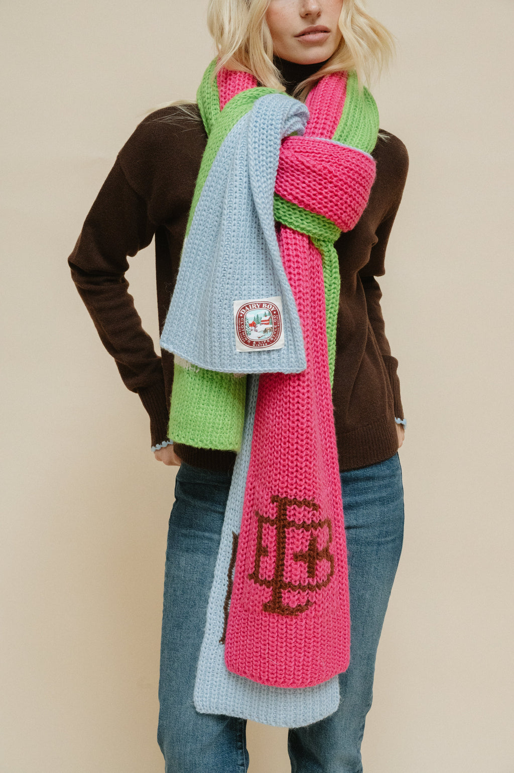 Winter Scarf - Powder Blue