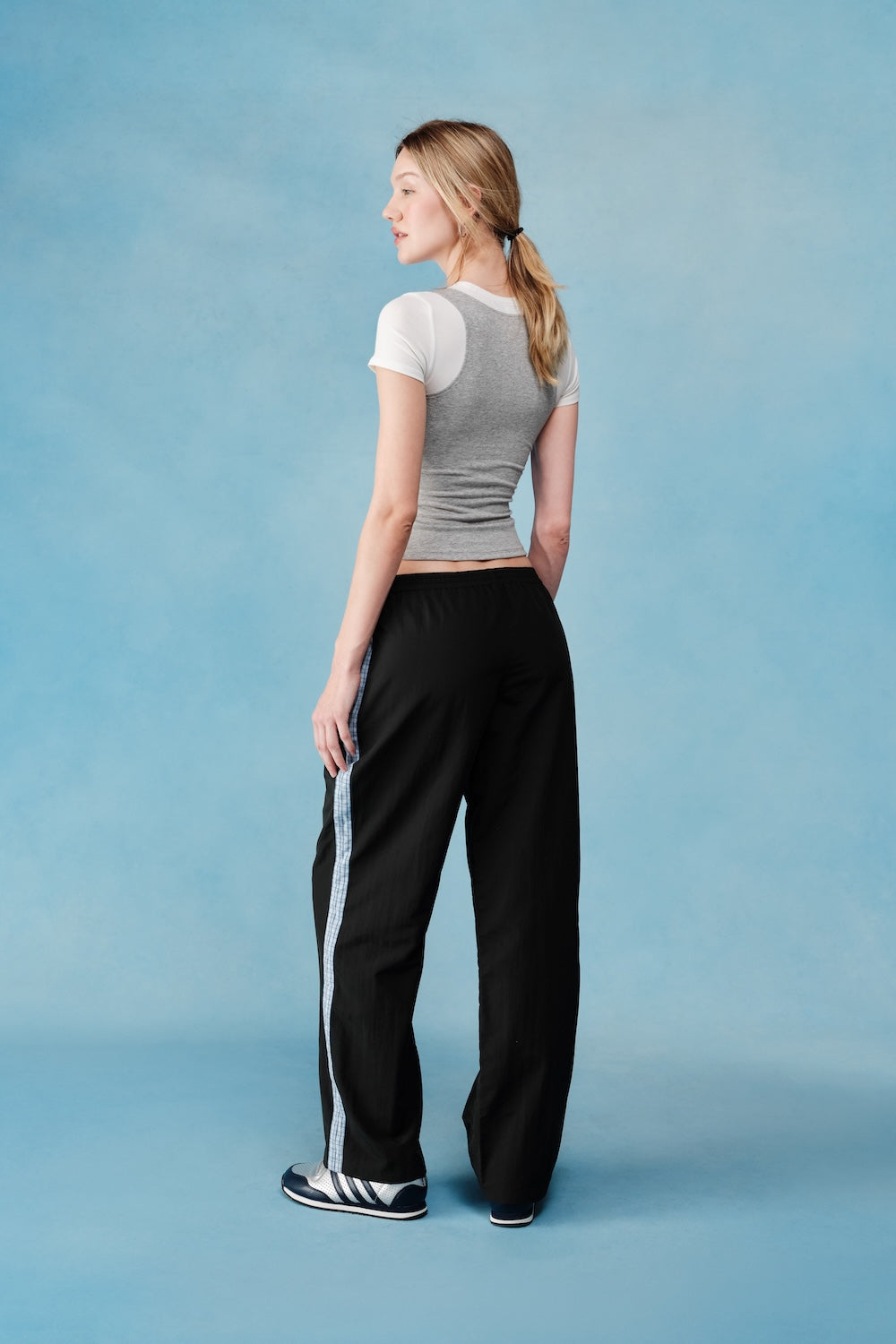 Track Pant - Washed Black
