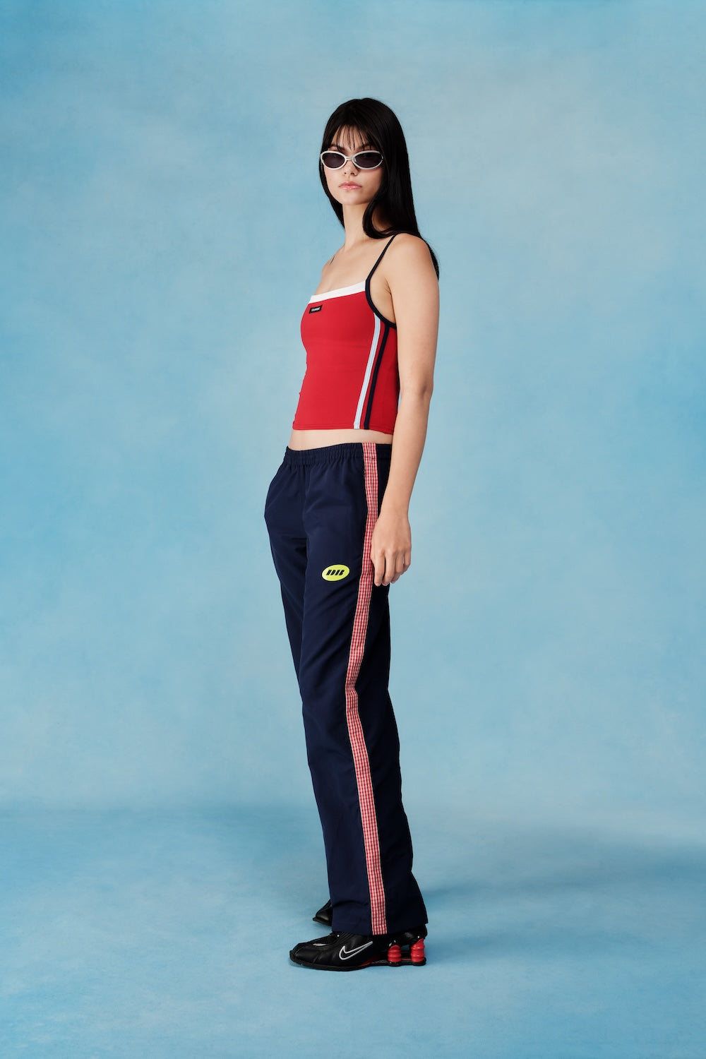 Square Neck Tank - Cherry Red