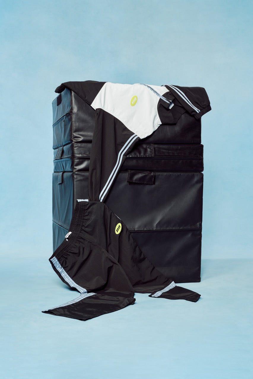 Track Jacket - Washed Black