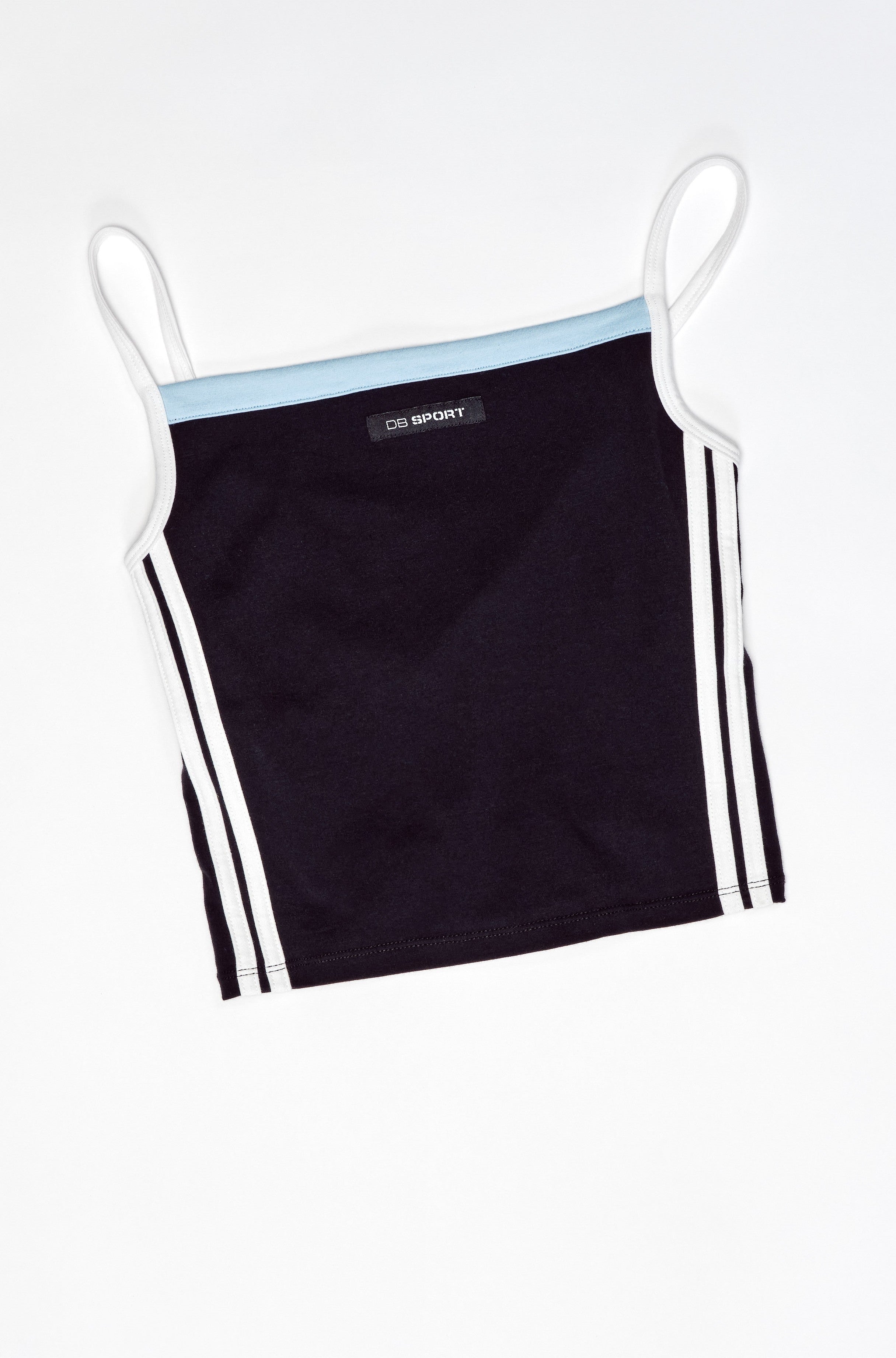 Square Neck Tank - True Black