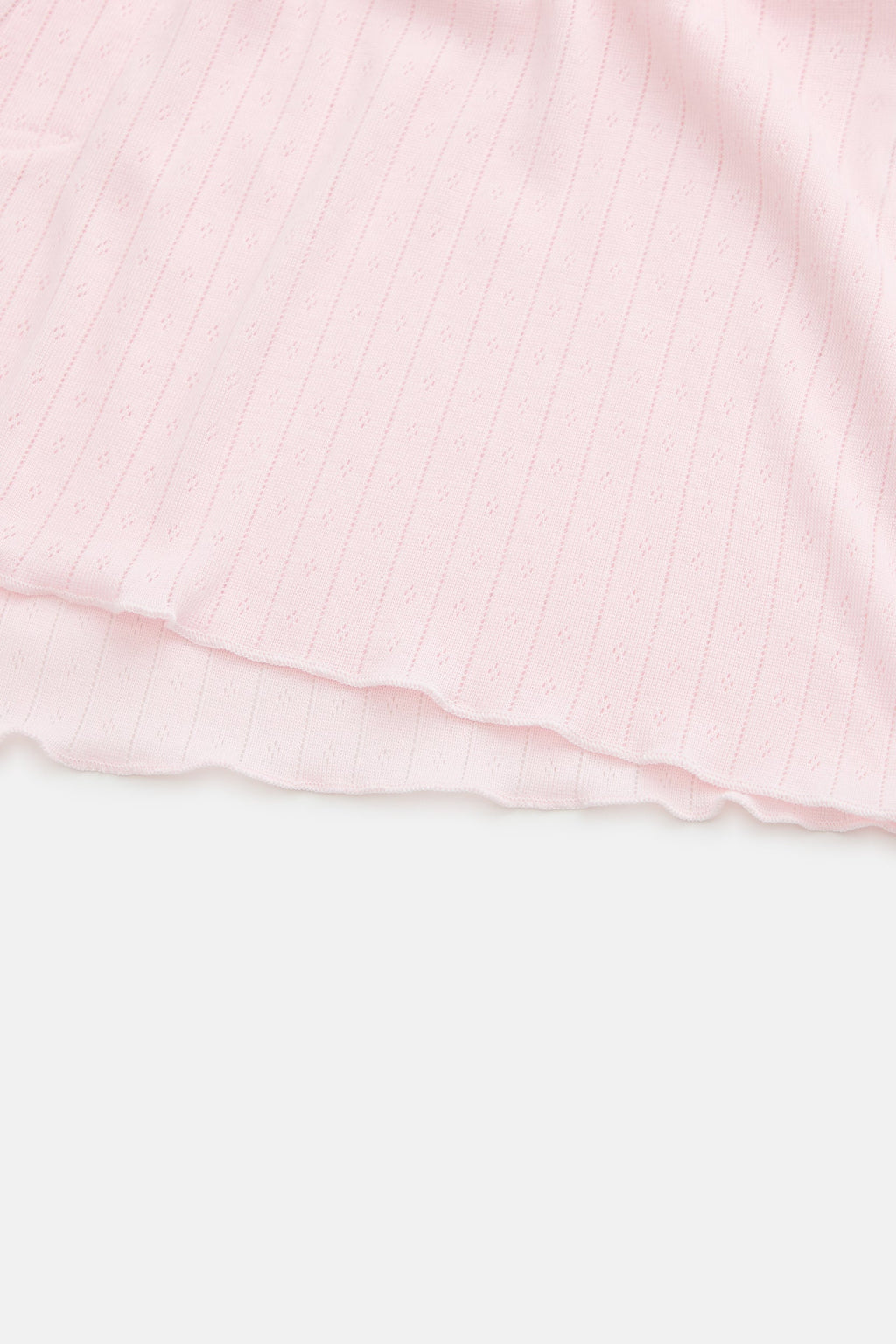 Pointelle Sleep Short - Blush
