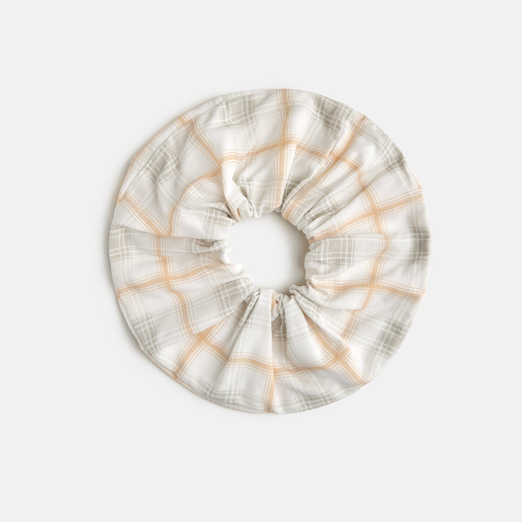 Garden Bed Scrunchie - Sailor Plaid
