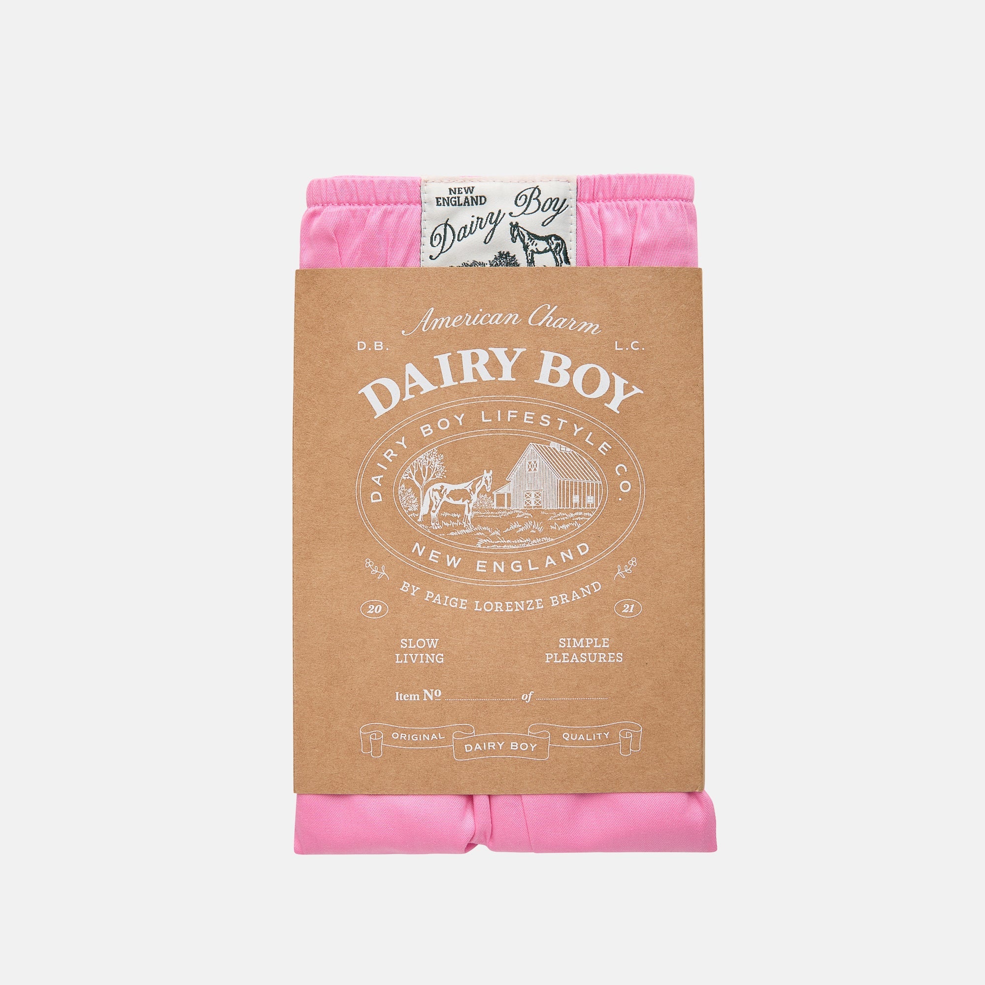 Garden Bed Boxer Shorts - Taffy