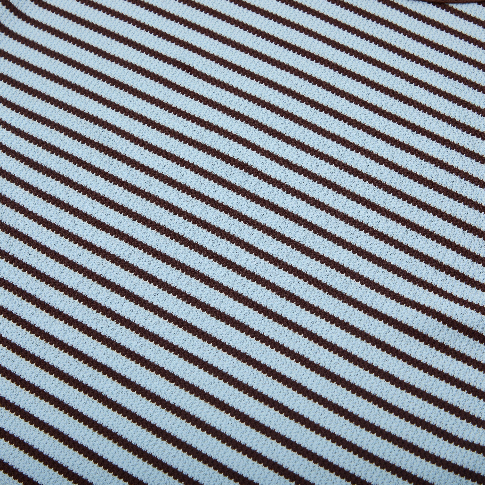 The Everyday Thermal - Blue and Brown Pinstripe