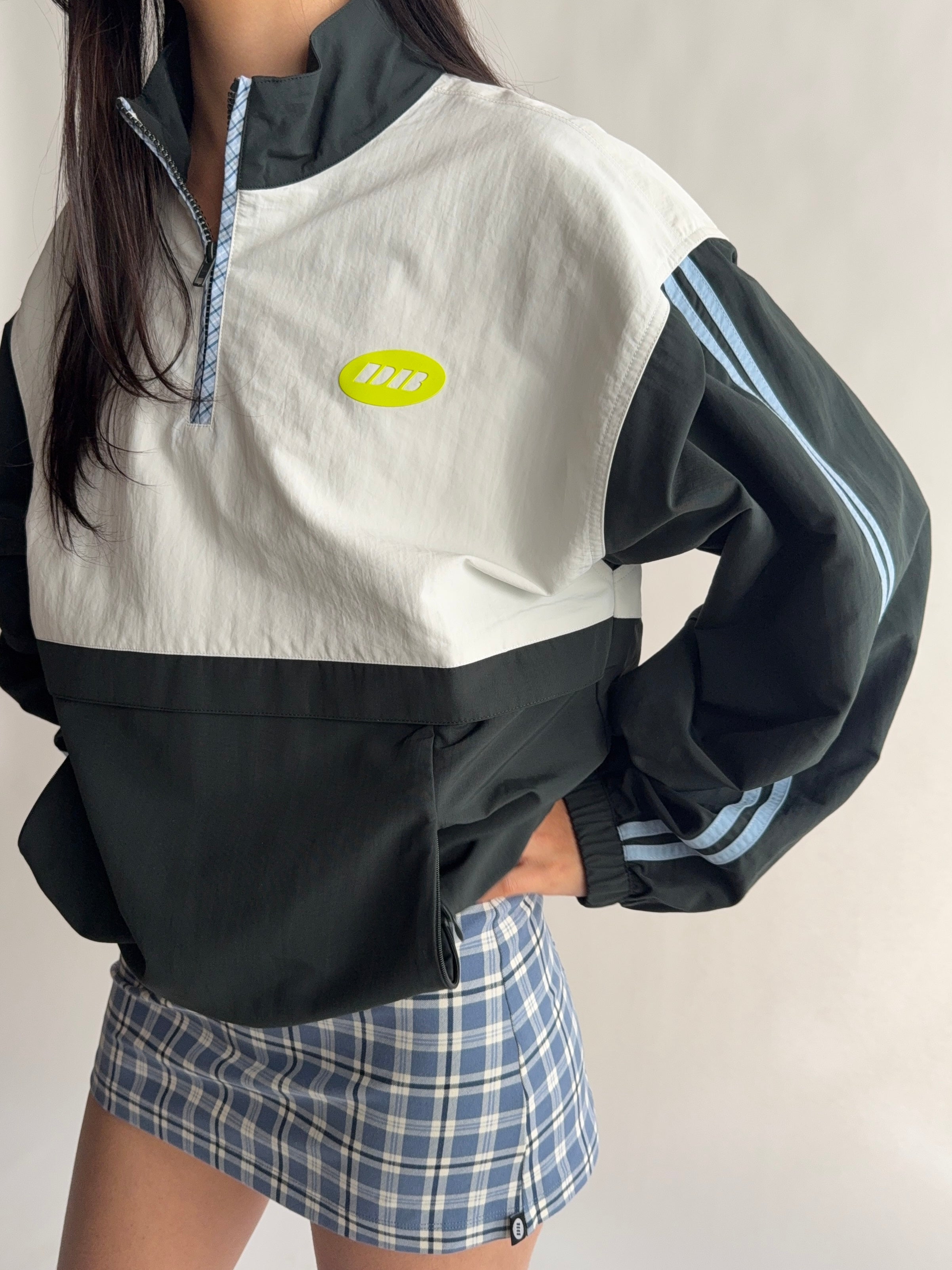 Track Jacket - Washed Black