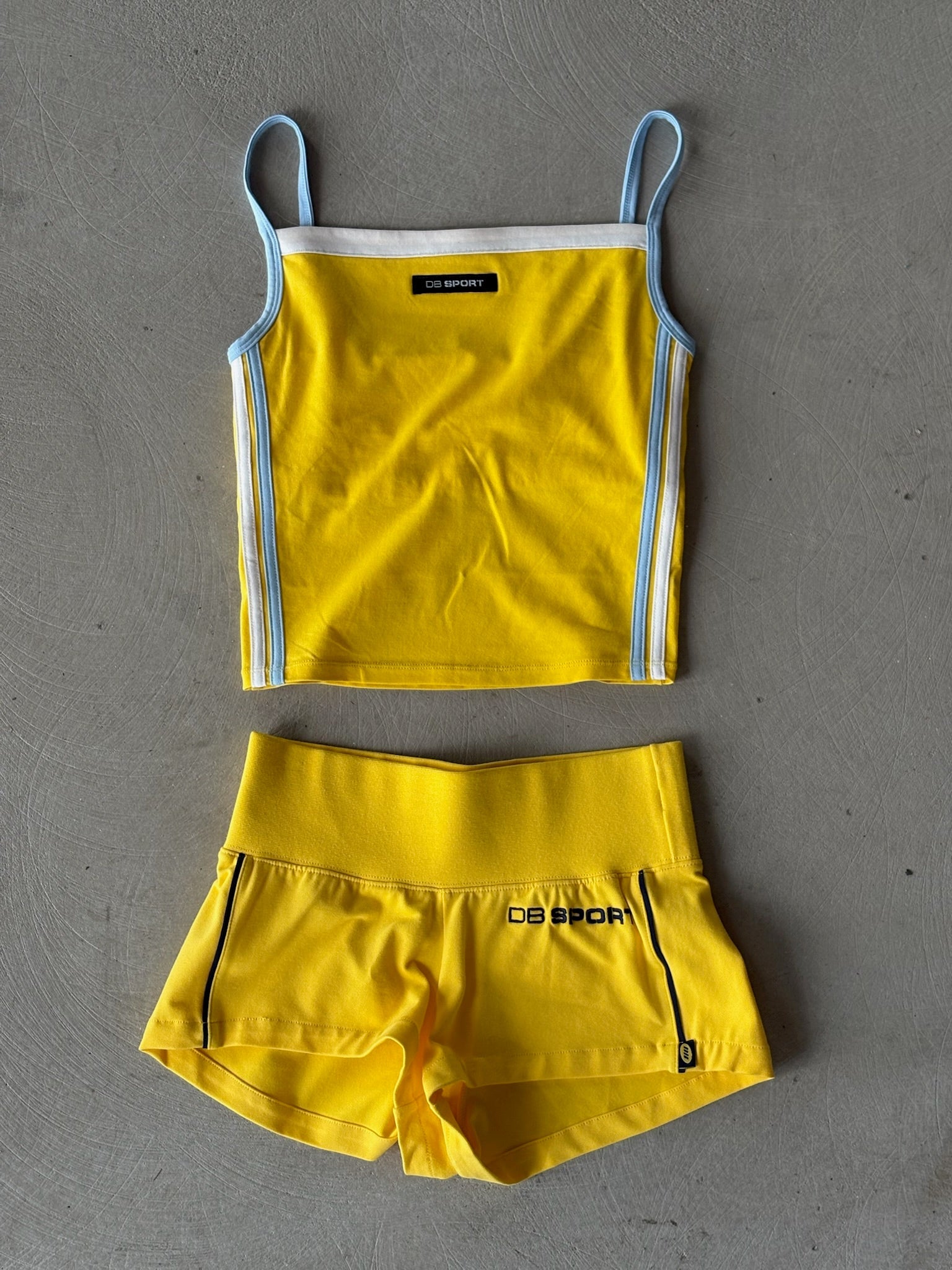 Square Neck Tank - Lemon Slice
