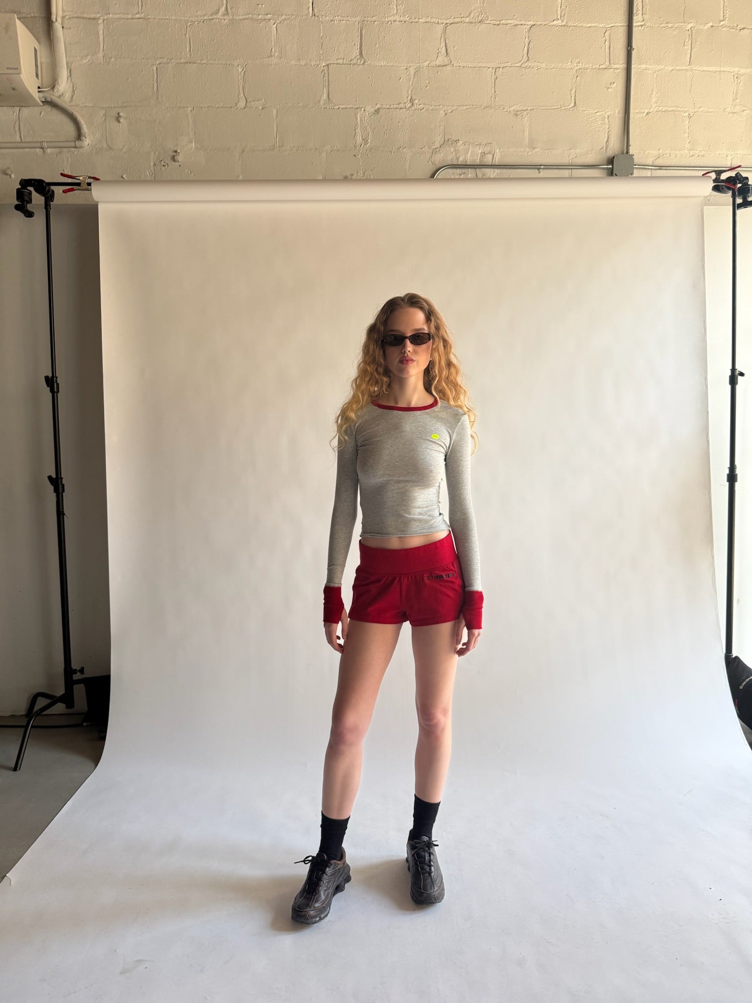 The Everyday Long Sleeve Tee - Heather Grey