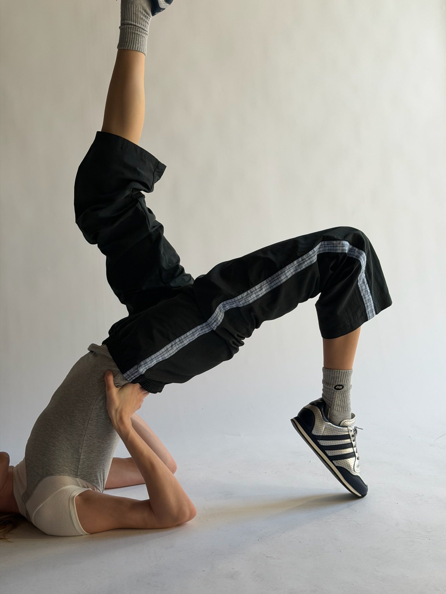 Track Pant - Washed Black